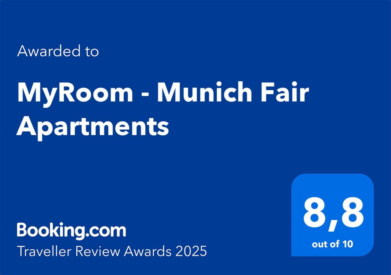 Myroom - Munich Fair Apartments Munique Exterior foto